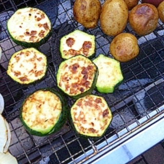 BBQで☆ズッキーニのグリル